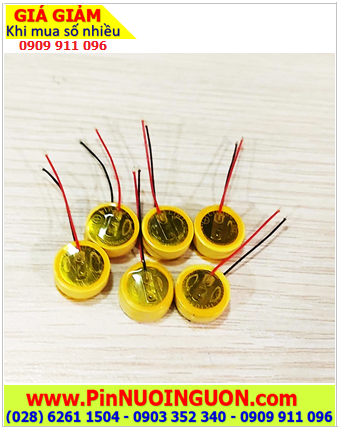 Pin tai nghe Bluetooth LIR1045 lithium 3.7v (40mAh, 10mmx4.5mm), Nhận thay Pin Bluetooth